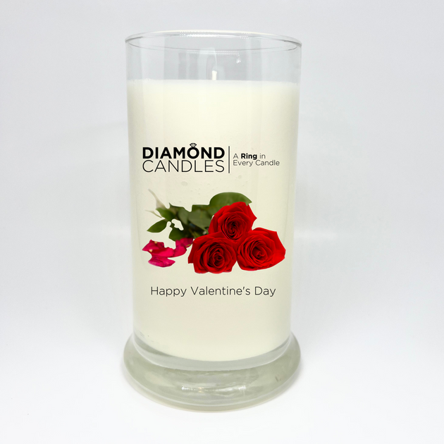 NorthShore Days..: Blingy Valentine Candles