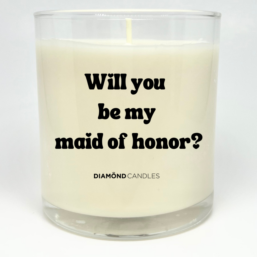 Dictionary Meaning Soy Candle - Maid of Honour